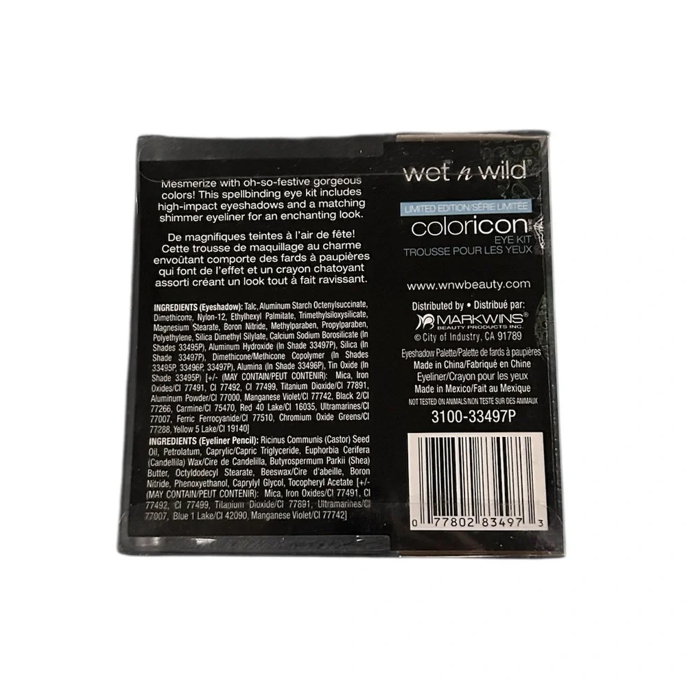 Wet n Wild Snow Sprite Limited Edition ColorIcon Eye Kit Eyeshadow Discont’d NWT